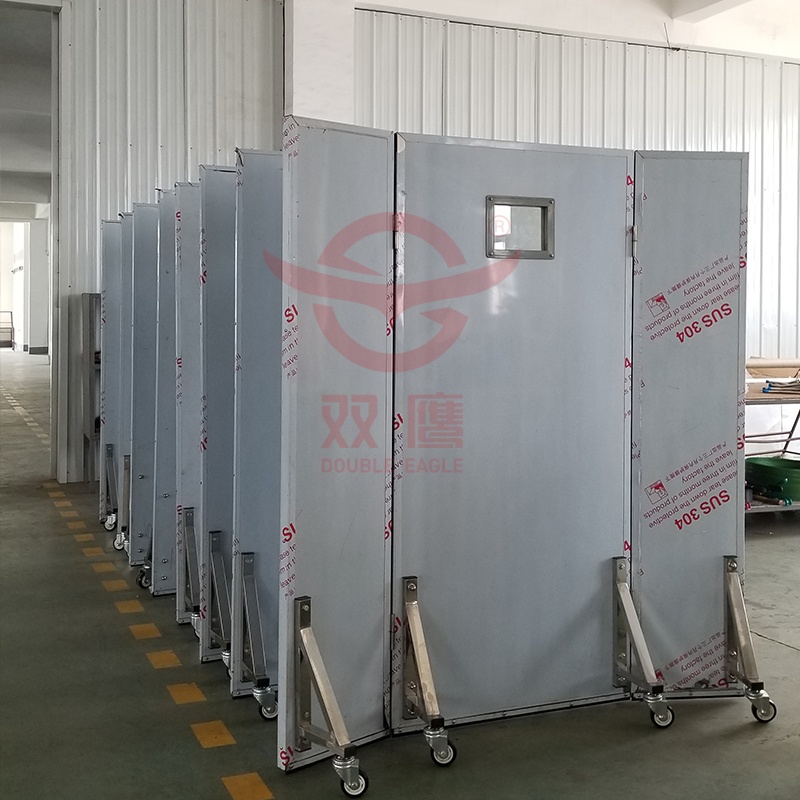 PG04醫用射線防護屏不銹鋼三聯